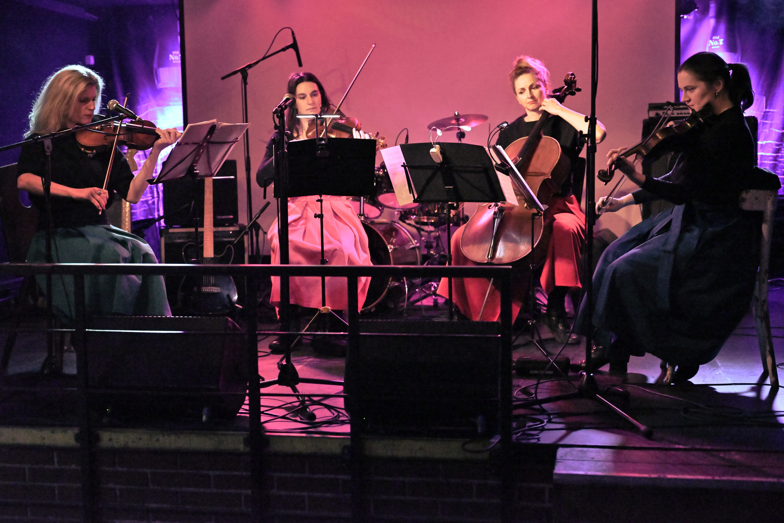 Gadrew Way – kvarteto při vystoupení